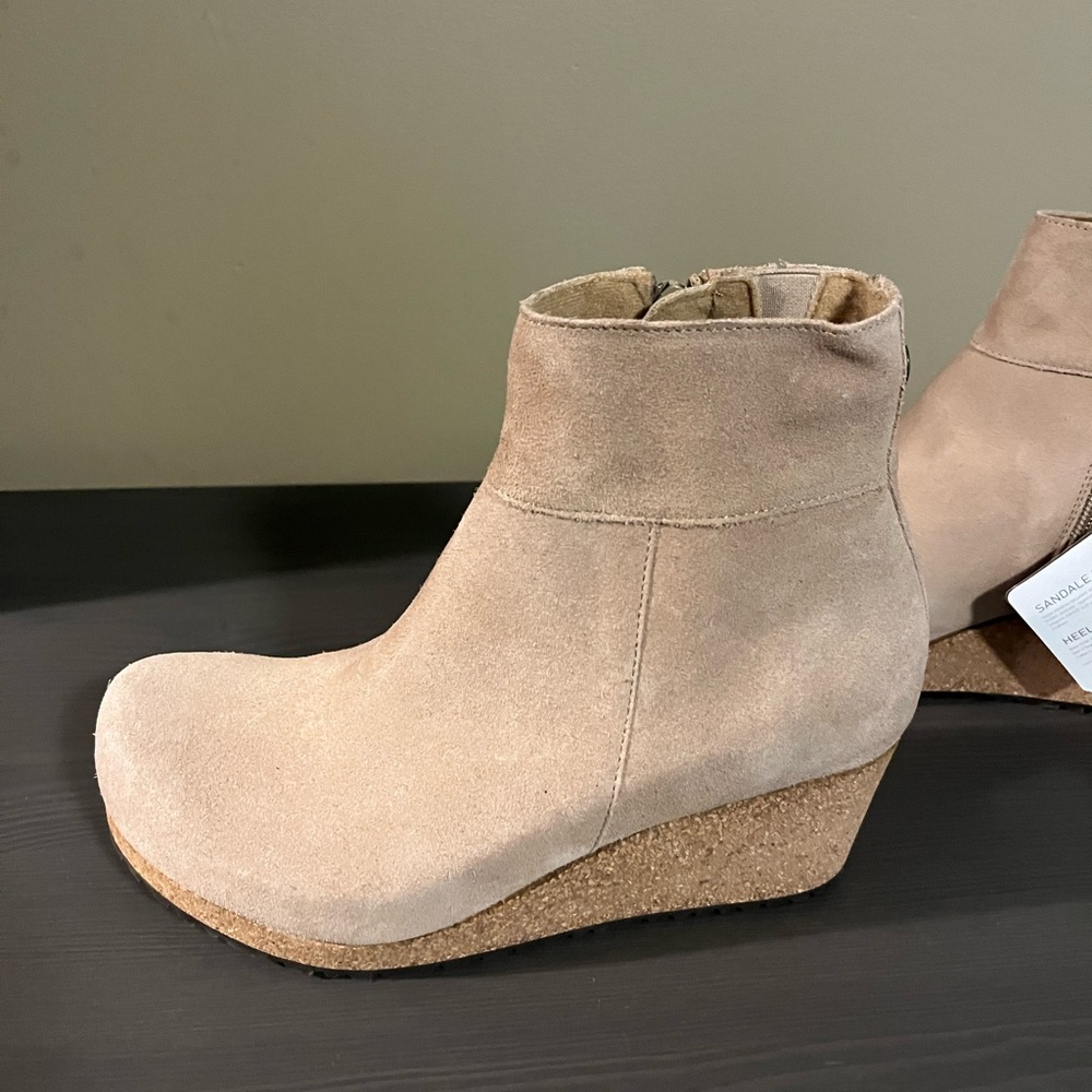 Birkenstock Papillio Ebba Suede Booties NEW - Picture 3 of 8